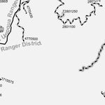 Umpqua NF - Diamond Lake RD (WEST) - Motor Vehicle Use Map Preview 2