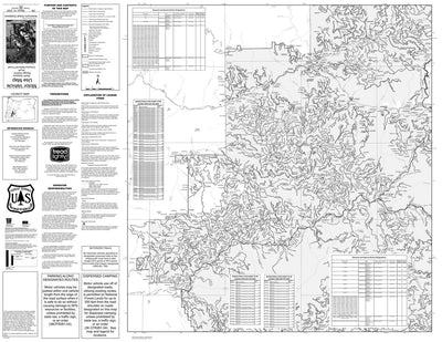 Umpqua NF - North Umpqua RD (SOUTH) - Motor Vehicle Use Map Preview 1