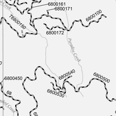 Umpqua NF- Tiller RD (EAST) - Motor Vehicle Use Map Preview 2