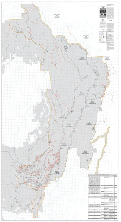 Wallowa Whitman National Forest Motor Vehicle Use Map - Hells Canyon National Recreation Area Preview 1