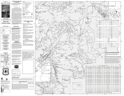 Willamette NF - McKenzie River RD North - Motor Vehicle Use Map Preview 1