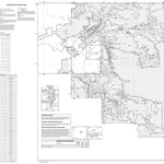 Willamette NF - McKenzie River South - Motor Vehicle Use Map Preview 1