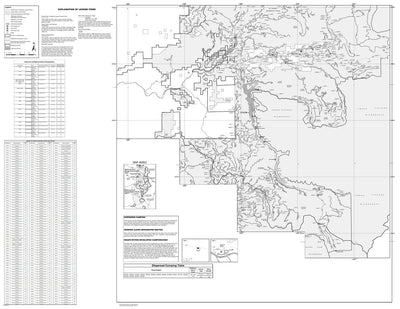 Willamette NF - McKenzie River South - Motor Vehicle Use Map Preview 1