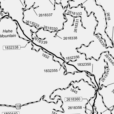 Willamette NF - McKenzie River South - Motor Vehicle Use Map Preview 2