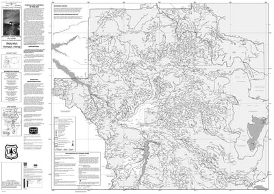 Willamette NF - Middle Fork RD North - Motor Vehicle Use Map Preview 1