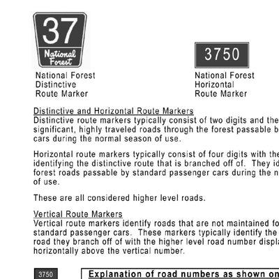 Willamette NF - Middle Fork RD South - Motor Vehicle Use Map Preview 3