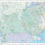 Apalachicola National Forest Visitor Map Preview 1
