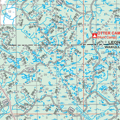 Apalachicola National Forest Visitor Map Preview 3