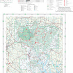 US Forest Service R8 Bankhead National Forest Visitor Map digital map