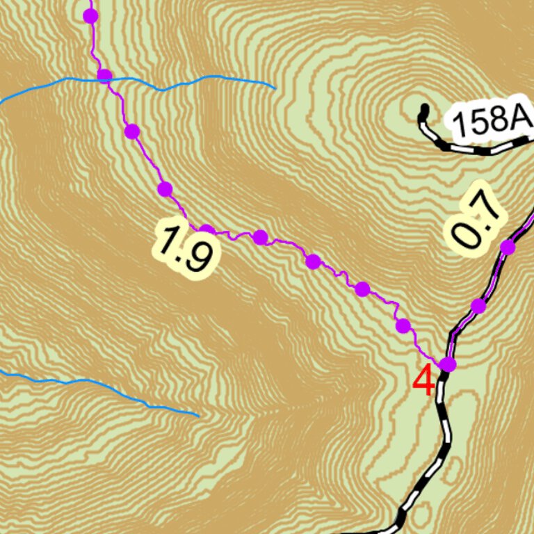 Belle Starr MultiUse Trail Map, Ouachita National Forest by US Forest