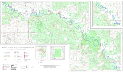 US Forest Service R8 Black Creek Wild and Scenic River and Leaf Wilderness digital map