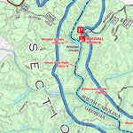 US Forest Service R8 Chattooga National Wild and Scenic River - South digital map