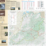 US Forest Service R8 Cherokee National Forest, Tellico District, Forest Visitor Map, FVM digital map