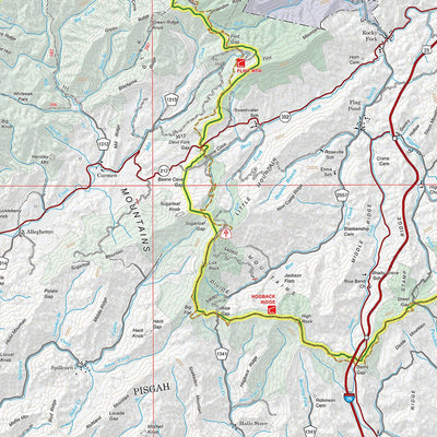 US Forest Service R8 Cherokee National Forest, Unaka Ranger District East ADMIN ONLY digital map