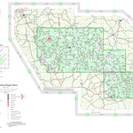 US Forest Service R8 De Soto National Forest Visitor Map Chickasawhay District digital map
