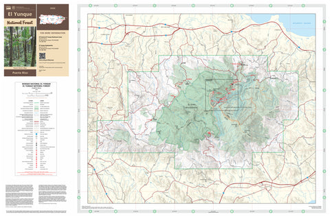 El Yunque National Forest Full Map Preview 1