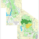 US Forest Service R8 Kisatchie National Forest, Catahoula and Winn Districts, Forest Visitor Map digital map