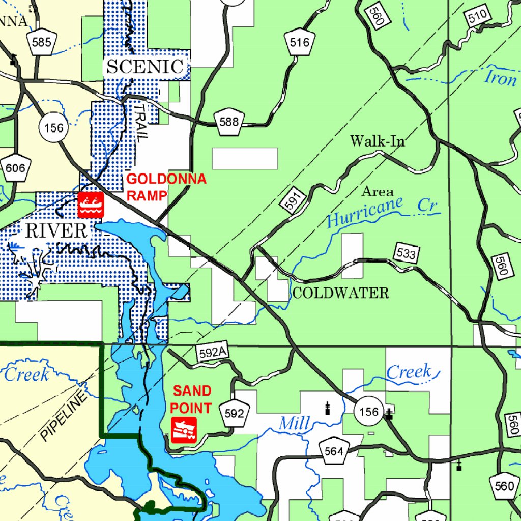 Kisatchie National Forest, Catahoula and Winn Districts, Forest Visitor