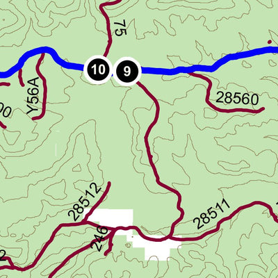 gravel bike map Lake Winona Gravel Bike Loop - Ouachita National Forest Map by US Forest Service R8
