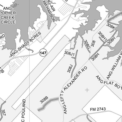 Motor Vehicle Use Map, MVUM, Angelina National Forest Preview 3