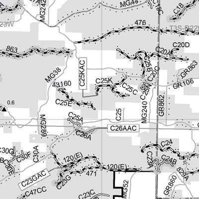 Motor Vehicle Use Map, MVUM, Caddo and Womble District, Ouachita National Forests Preview 3