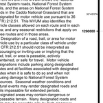 Motor Vehicle Use Map, MVUM, Caddo National Grassland Preview 3