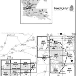 US Forest Service R8 Motor Vehicle Use Map, MVUM, Calcasieu District (East), Kisatchie National Forest bundle