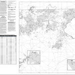 Motor Vehicle Use Map, MVUM, Chattooga River District, Chattahoochee-Oconee National Forest Preview 1
