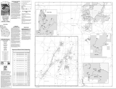 Motor Vehicle Use Map, MVUM, Conasauga District, Chattahoochee-Oconee National Forest Preview 1