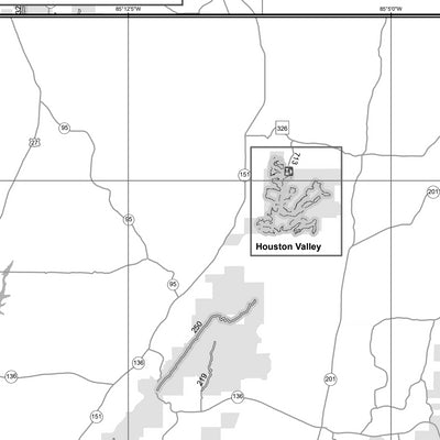 Motor Vehicle Use Map, MVUM, Conasauga District, Chattahoochee-Oconee National Forest Preview 2