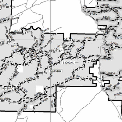 Motor Vehicle Use Map, MVUM, Oklahoma District, Ouachita National Forests Preview 3