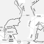Motor Vehicle Use Map, MVUM, Pleasant Hill District, Ozark-St. Francis National Forests Preview 2