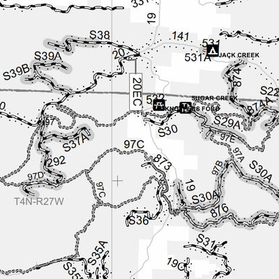 Motor Vehicle Use Map, MVUM, Poteau and Cold Springs District, Ouachita National Forests Preview 3