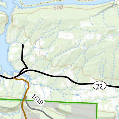 US Forest Service R8 Mt Magazine Ranger District, Ozark NF, Eclipse Path digital map