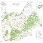 US Forest Service R8 Pisgah National Forest, Eastern Appalachian and Grandfather Districts Forest Visitor Map digital map