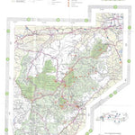 US Forest Service R8 Pisgah National Forest, Pisgah Ranger District Forest Visitor Map digital map