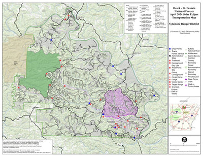 US Forest Service R8 SylamoreRD Transportation digital map