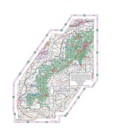 US Forest Service R8 Talladega Ranger District, Talladega National Forest digital map