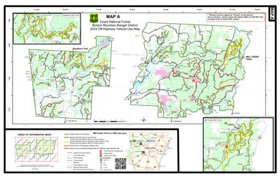 US Forest Service R8 Traveling the Backcountry, Ozark National Forest, Boston Mtn RD digital map