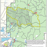 US Forest Service R9 Chequamegon Nicolet National Forest Fire on the Mountain Bike Route digital map