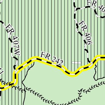 US Forest Service R9 Chequamegon Nicolet National Forest Fire on the Mountain Bike Route digital map