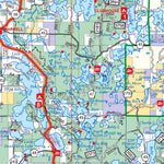 Chippewa NF Forest Visitor Map Preview 3