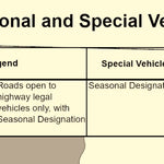Green Mountain Finger Lakes NF MVUM - FINGER LAKES - Map 3 Preview 3