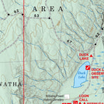 Hiawatha NF - Grand Island National Recreation Area Visitor Map Preview 3