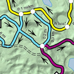 Hiawatha NF – McKeever Hills Cross Country Ski Trails Map Preview 2