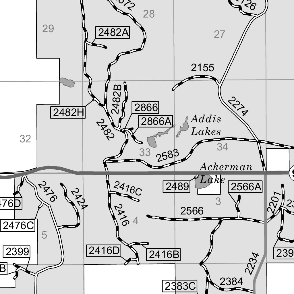 Hiawatha NF MVUM - Munising Map by US Forest Service R9 | Avenza Maps