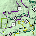 Hiawatha NF – Valley Spur Cross Country Ski Trails Map Preview 3