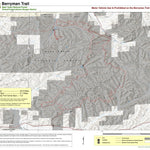 US Forest Service R9 Mark Twain National Forest - Berryman Trail Map digital map