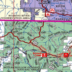 US Forest Service R9 Mark Twain National Forest - Cassville Ranger District Forest Visitor Map digital map