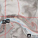 Mark Twain National Forest - Paddy Creek Wilderness Trails Map Preview 3